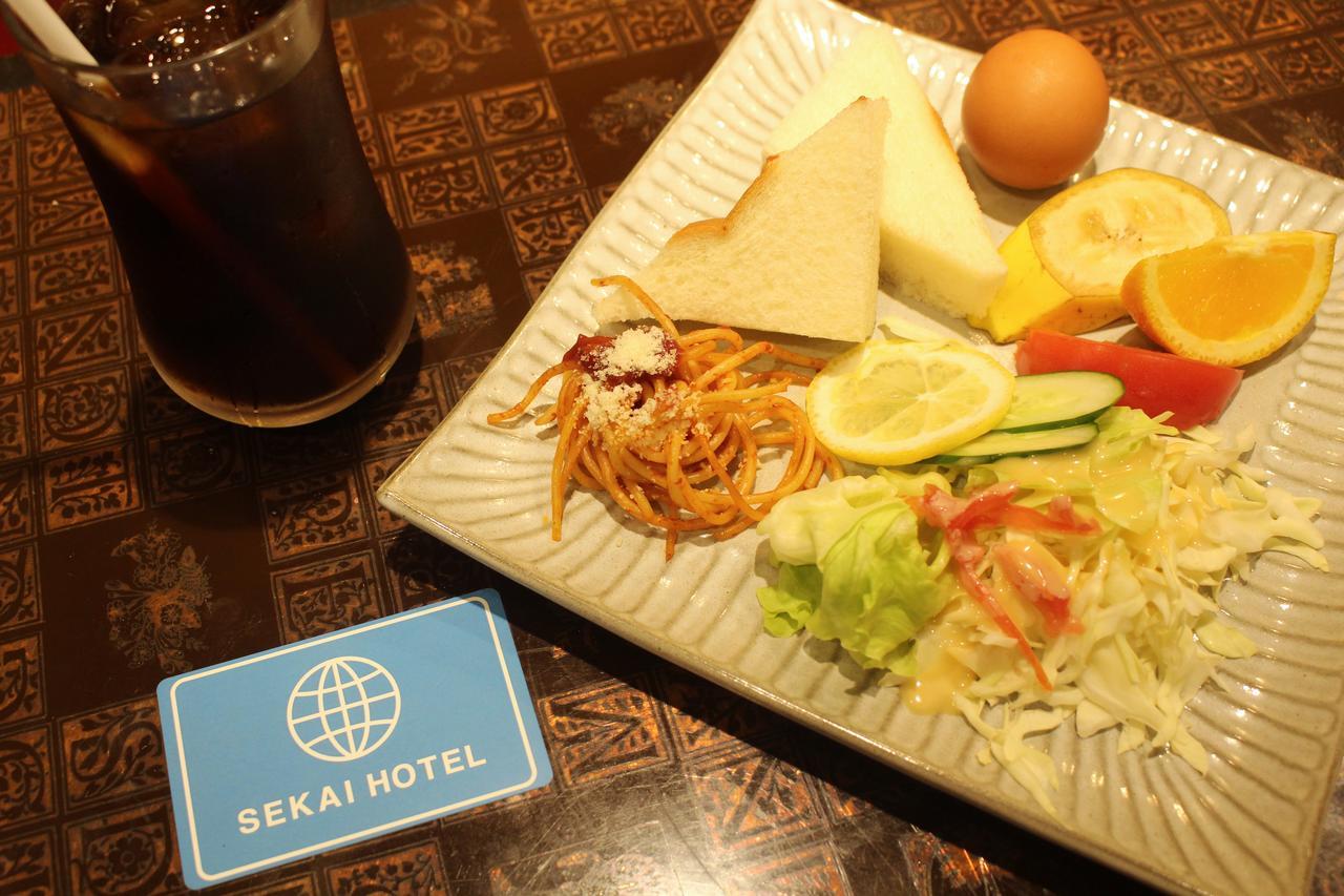 Sekai Hotel Momiji Osaka Esterno foto